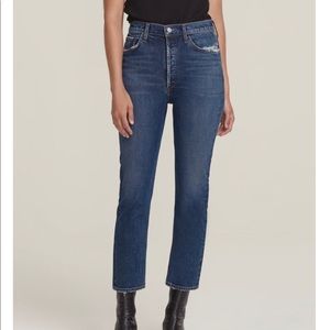 Agolde Riley High Rise Straight Leg